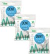 Denttabs tandpastatabletten Mint - zonder fluor - 3x 125 stuks - vegan - plasticvrij