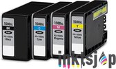 inktsjop huismerk / PGI-1500XL- 1500xl - 1500 - 4-Pack Zwart en Kleur geschikt voor Canon Maxify MB2050, MB2150, MB2155, MB2350, MB2750, MB2755