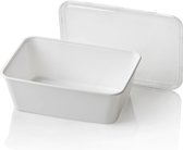 Magnetronbak, vershouddoos, prep meal, PP, 750ml, 173 serie, wit, incl. deksel, 25 stuks