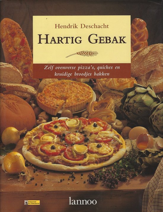 Cover van het boek 'Hartig gebak' van H. Deschacht