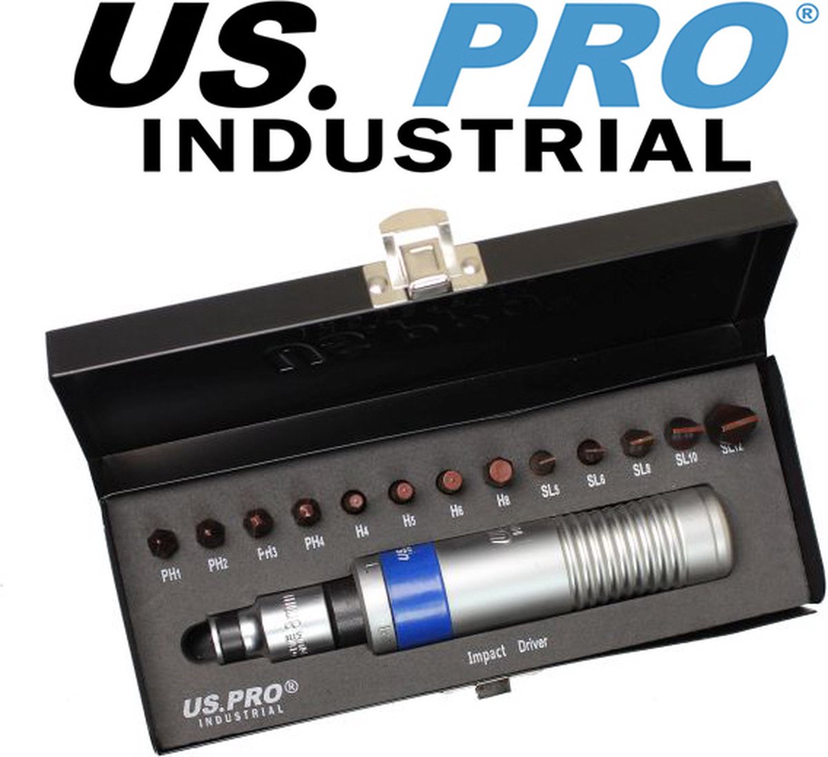 Professionele Slagschroevendraaier set 1/2" 14-delig