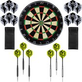 Dragon Darts Michael van Gerwen Precision set – dartbord – 2 sets - dartpijlen – dart shafts – dart flights – Dragon Darts Plain dartbord