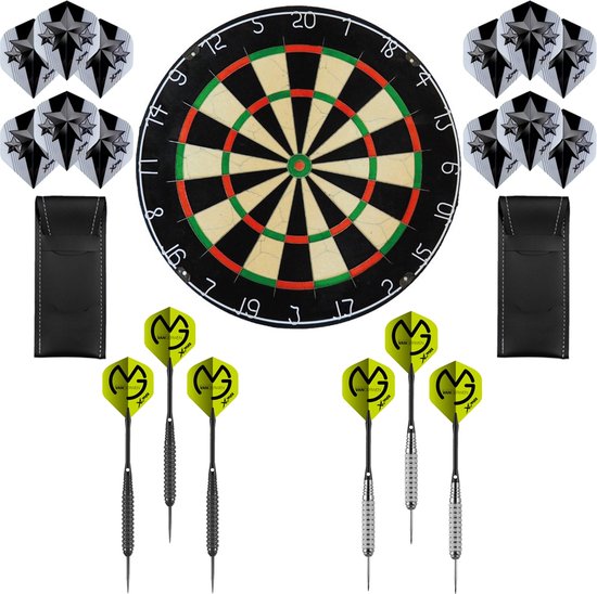 Dragon Darts Michael van Gerwen Precision set – dartbord – 2 sets -  dartpijlen – dart... | bol.com