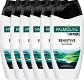 Palmolive For Men Sensitive Douchegel - 6 x 500 ml