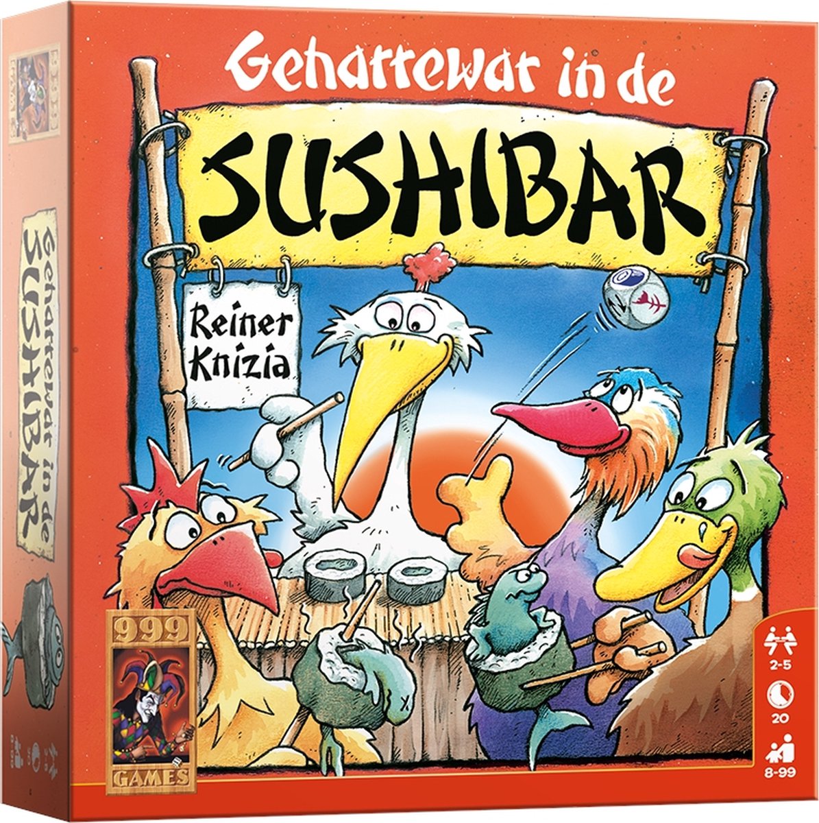 Geharrewar in de Sushibar Dobbelspel