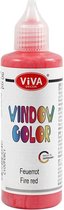 Window Color. rood. 90 ml/ 1 fles