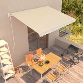 Everest Luifel automatisch uittrekbaar 400x300 cm crème
