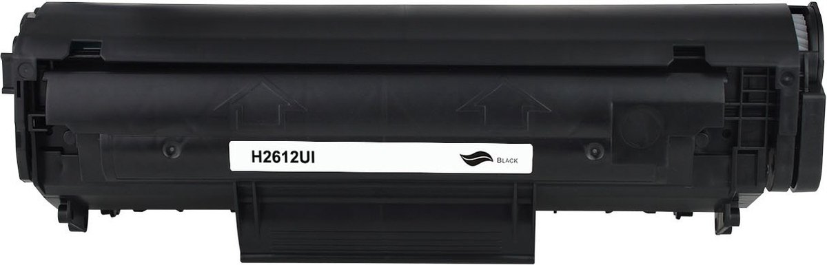 HP Q2612A - Toner Zwart - 2.000 pagina's - Huismerk Compatible - Geschikt voor Canon Fax-L100 Canon Fax-L120 Canon Fax-L140 Canon Fax-L160 Canon FAXPHONE L90 Canon I-Sensys MF-4150 Canon imageClass MF4150 Canon imageClass MF4350d