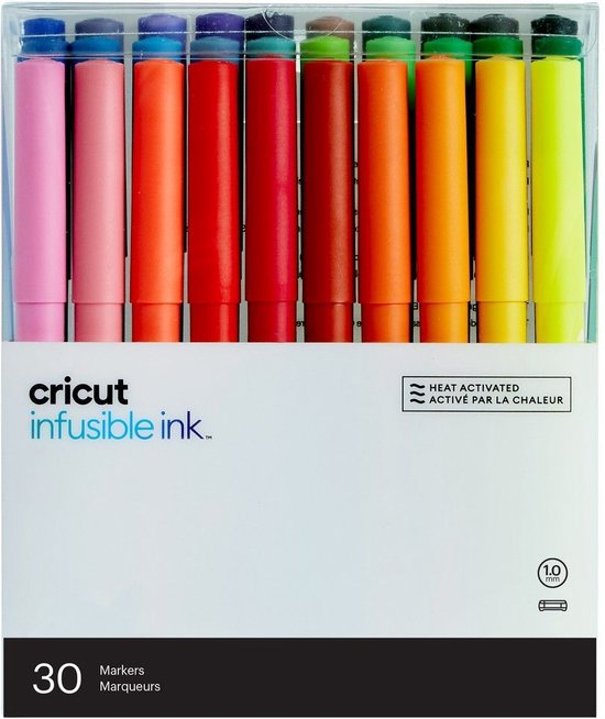 Cricut Explore/Maker Infusible Ink Pennenset | 1mm | 30 stuks | bol.com