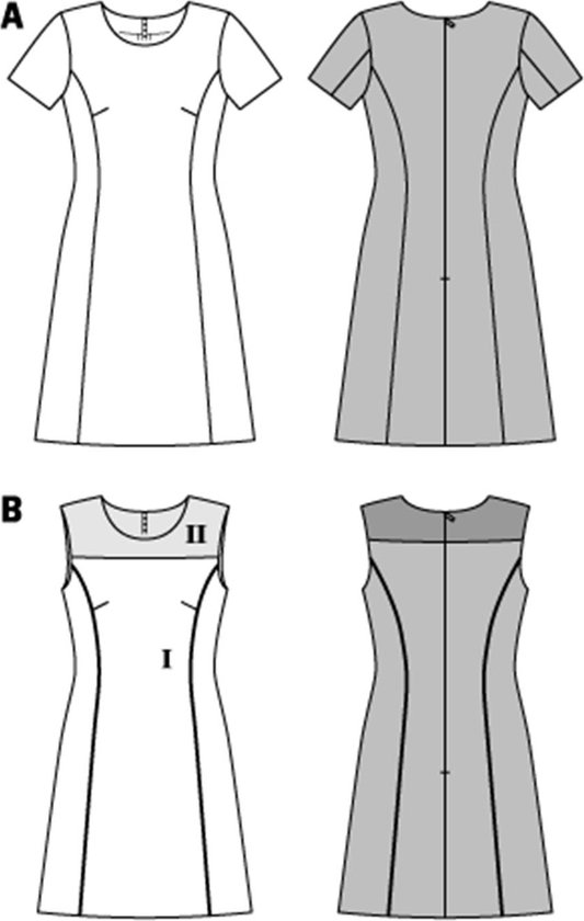 Burda Patroon 6627 Jurk in variaties bol