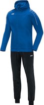 Jako - Hooded Tracksuit Classico Woman - Polyesterpak met kap Classico - 36 - Blauw