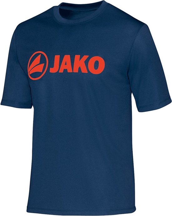 Jako - Functional shirt Promo Junior - Shirt Junior Blauw - 116 - marine/vlam