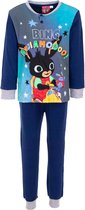 Bing pyjama donkerblauw 110 - kinderpyjama met knoopjes (5A)