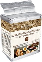 Browin - bakgist 500 gram - voordeelverpakking - voor brood, cake, pizza en nog veel meer!
