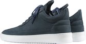 Filling Pieces Sneaker Blauw  - Maat 46 - Heren - Lente/Zomer Collectie - Nubuck