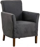 Fauteuil - Loungestoel Hyrynsalmi, Donkergrijs