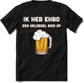Ik Heb EHBO T-Shirt | Bier Kleding | Feest | Drank | Grappig Verjaardag Cadeau | - Zwart - S