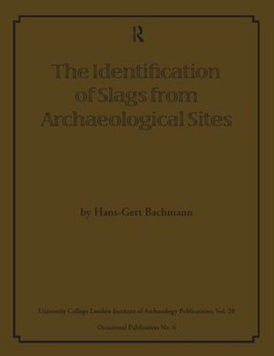 UCL Institute of Archaeology Publications - The Identificati ... - cover