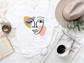 Lykke I Am My Own Muse T-shirt Feminist T-shirt |Wit Katoen| Maat XXL