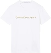 Calvin Klein Heren T-shirt Wit maat S