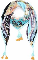 Dames - Sjaal - Breeze - Summer - Tropical - Blue