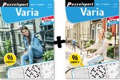 Puzzelsport - Puzzelboekenpakket - Varia 2* - Nummer 1 & 2 - 96 pagina's