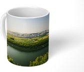 Mok - Bamboebos en rivier - 350 ML - Beker - Uitdeelcadeautjes