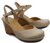 Clarks Fruity Port - dames sandaal - beige - maat 39.5 (EU) 6 (UK)