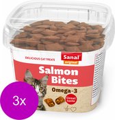 Sanal salmon bite's cup - 3 ST � 75 GR