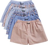 MG-1 Wijde Kinder Boxershorts Jongens 6-Pack D825K - Maat  176