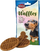 Trixie Waffels Met Kip 3 St 7X7X7 CM 100 GR