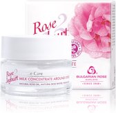 Milk concentrate around eyes Rose Joghurt | Rozen cosmetica met 100% natuurlijke Bulgaarse rozenolie en rozenwater