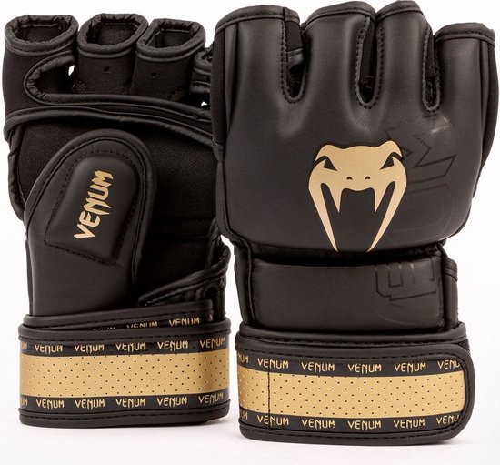 Gants MMA Venum Impact 2.0 Skintex Zwart Or taille S