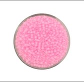 9660-244 Jap. Miyukirocailles - 2,2mm - col.inside rose - 12 gram