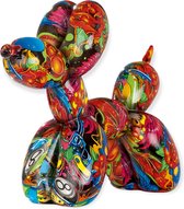 Gilde Design - Ballon Dog - Pop Art - Polyrésine - 18 cm de haut