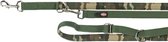 TRIXIE | Trixie Premium Hondenriem Neopreen Verstelbaar Camouflage Groen