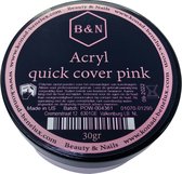 Acryl - quick cover pink - 30 gr | B&N - acrylpoeder  - VEGAN - acrylpoeder