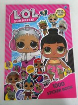 L.O.L. Surprise - Stickerboek met 1000 stickers - Mega sticker Fun