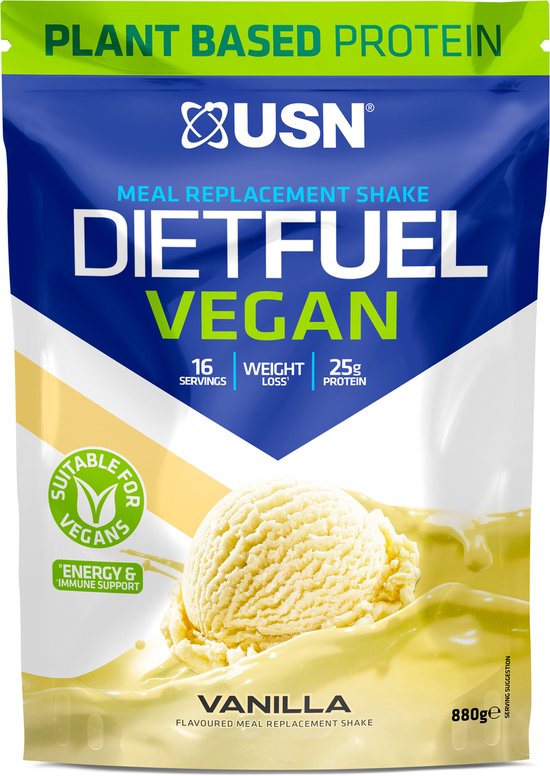 Diet Fuel Vegan (880g) Vanilla