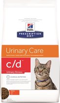 Hill's Prescription Diet C/D - Urinary Stress - Kattenvoer - 4 kg