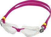 Aquasphere Kayenne Small - Zwembril - Volwassenen - Clear Lens - Transparant/Roze