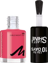 MANHATTAN Cosmetics Nagellak Last & Shine Girls Night Out 520, 8 ml