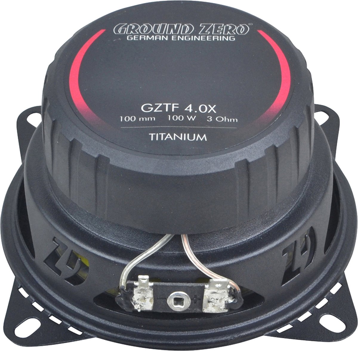 Ground Zero Titanium GZTF 4.0X - Autospeakers - 10 cm - 2-Weg Coaxiale Auto Speaker Set - 100W – foto 4