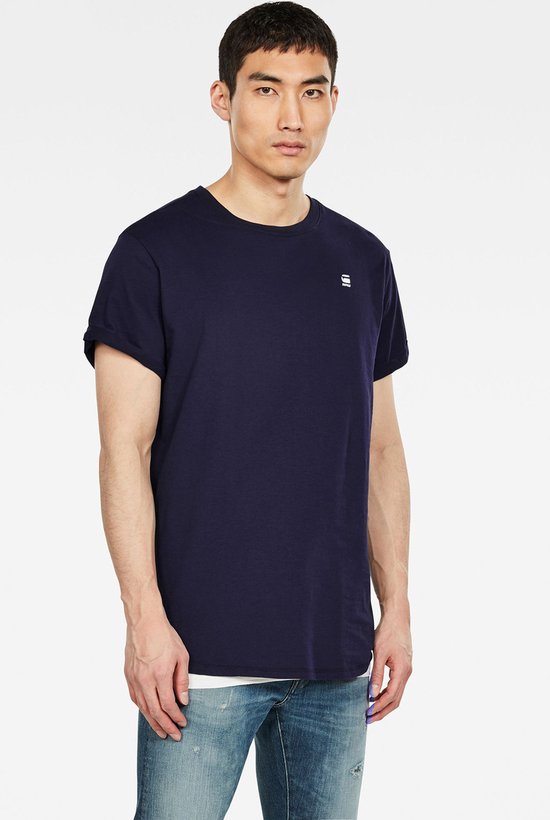 G-Star RAW T-shirt Lash T Shirt Sartho Blue Mannen Maat - M