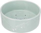 Trixie Junior Voerbak / drinkbak Keramiek Mint groen 12 cm