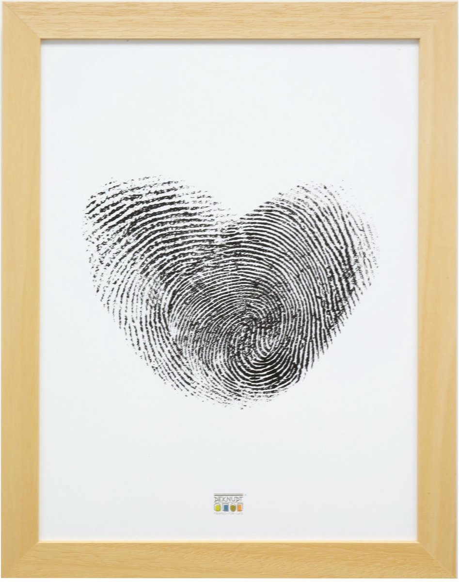 Deknudt Frames fotolijst S226H1 - naturel hout - breed - 60x80 cm