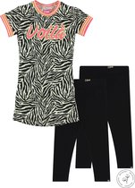 O'Chill - Koko Noko - Kledingset - (3delig) - Jurk - (2pack) Leggings - Maat 92