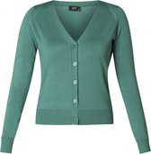 YEST Gustawa Vest - Dark Pine Green - maat 42