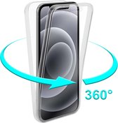 iPhone 12 Mini 360° clear PC + TPU hoesje - Bescherming - Screen protector - Volledige bescherming - Tweedelig
