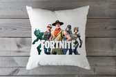 Sierkussenhoes - Fortnite - Crew - Fortress - Game Merchandising - Kinderkamer - Epic - Kado - Playstation